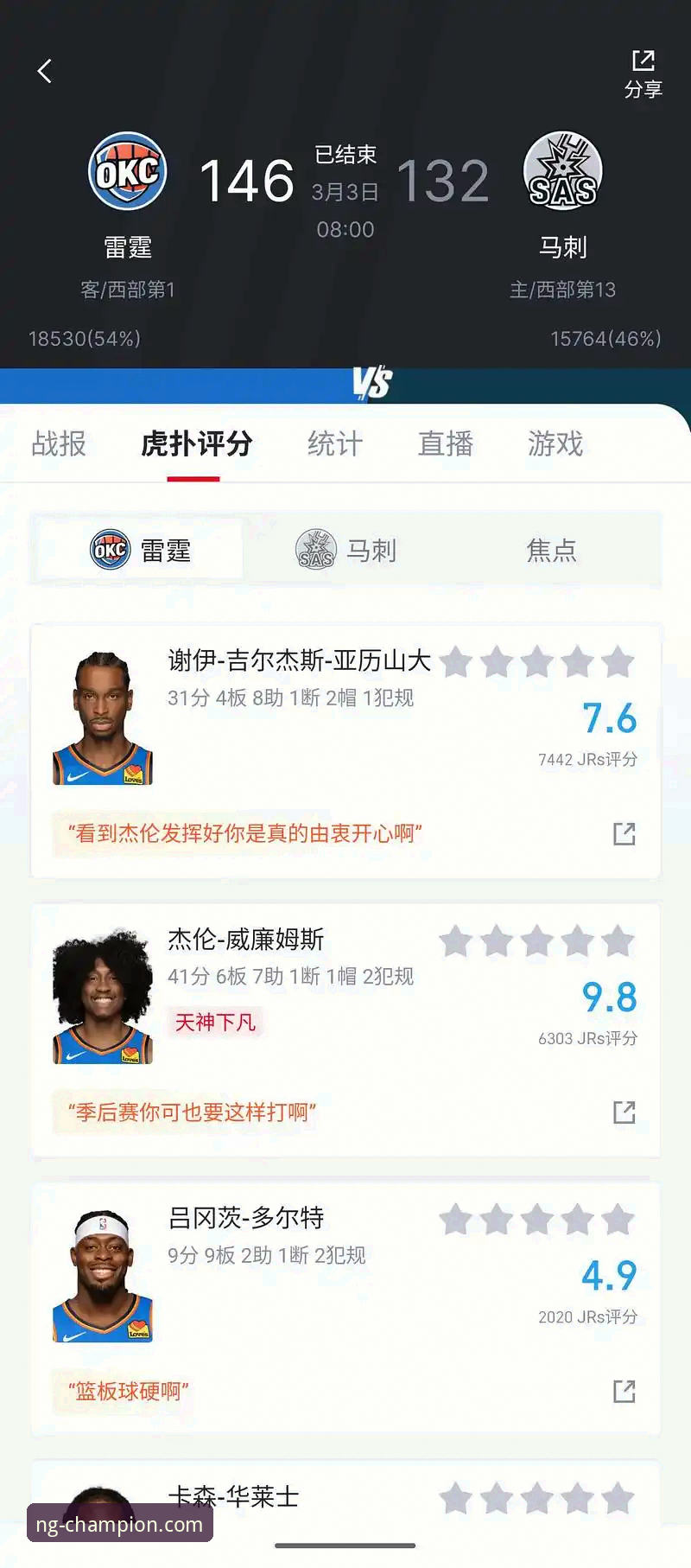 雷霆VS活塞加时大战解读：如何在NG体育平台追踪NBA焦点赛事